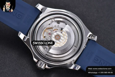 Breitling Superocean Automatic TF 44mm Blue Dial Blue Rubber High Resolution View