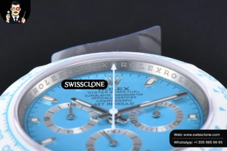 Rolex Daytona AETF White Ceramic Blue Dial Ceramic High Resolution View