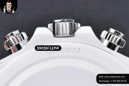 Rolex Daytona AETF White Ceramic Blue Dial Ceramic High Resolution View