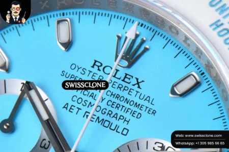 Rolex Daytona AETF White Ceramic Blue Dial Ceramic High Resolution View