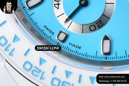 Rolex Daytona AETF White Ceramic Blue Dial Ceramic High Resolution View